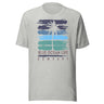 Blue Ocean Life Palm Trees Unisex t-shirt