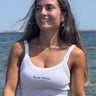 Special Edition Women's Crop Tank front lifestyle view
