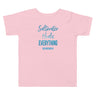 Saltwater Heals Everything Toddler Short Sleeve Tee