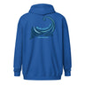 Cape Healing Wave Unisex Zip Hoodie