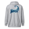 Cape Healing Wave Unisex Zip Hoodie