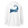 Cape Healing Wave Unisex Zip Hoodie