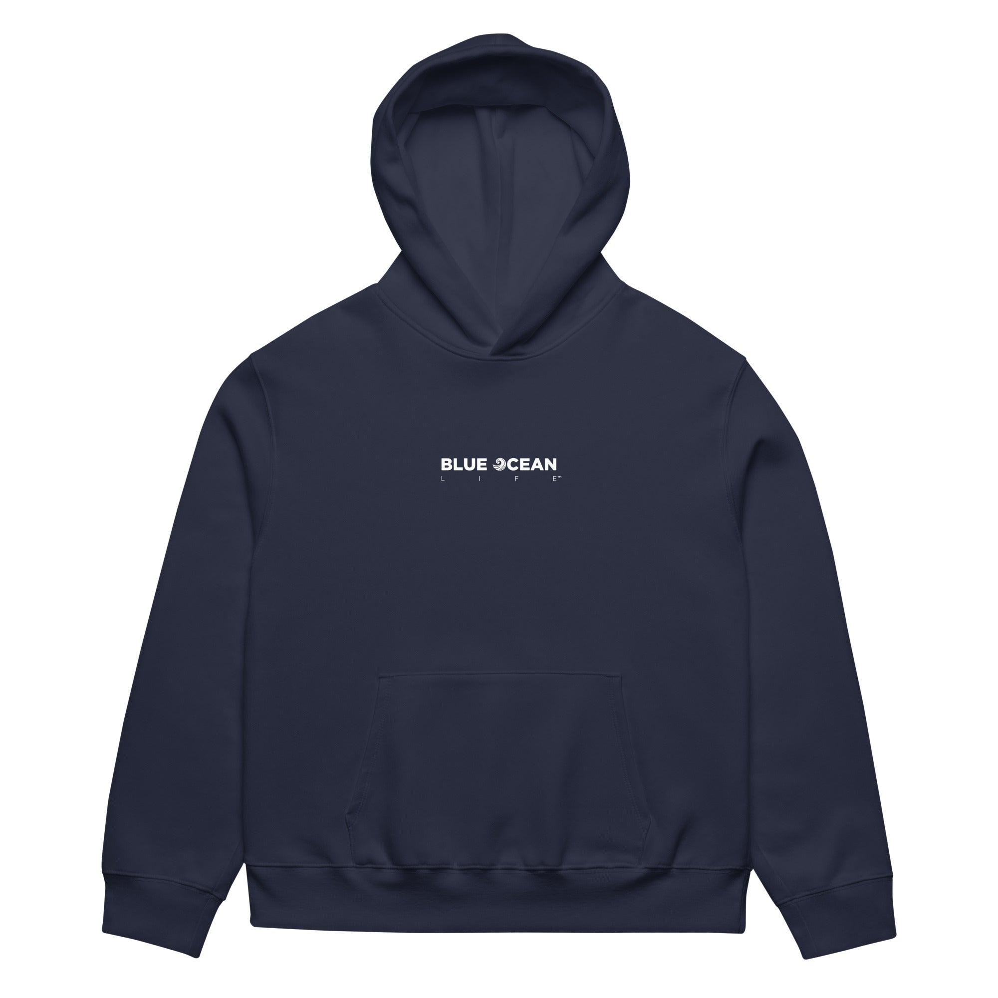 Signature Oversized Hoodie - Navy Blue – Blue Ocean Life™️