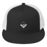 Sailboat Embroidered Trucker Cap