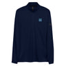 Blueprint Embroidered Eco-Friendly Unisex Quarter Zip Pullover