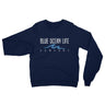 Blue Ocean Life | Healing Wave | California Fleece Raglan Sweatshirt