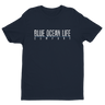 Blue Ocean Life | Simple | Short Sleeve T-shirt | Midnight Navy Blue
