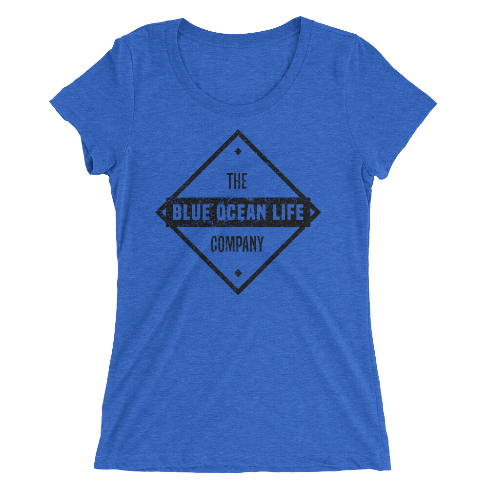 Blue Ocean Life - Diamond Women's Short Sleeve T-Shirt