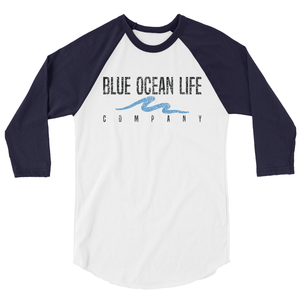 blue ocean life cotton tee