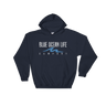 blue ocean life hoodie for men