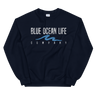 blue ocean life sweatshirt