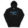 Healing Wave Underwater Hoodie in black