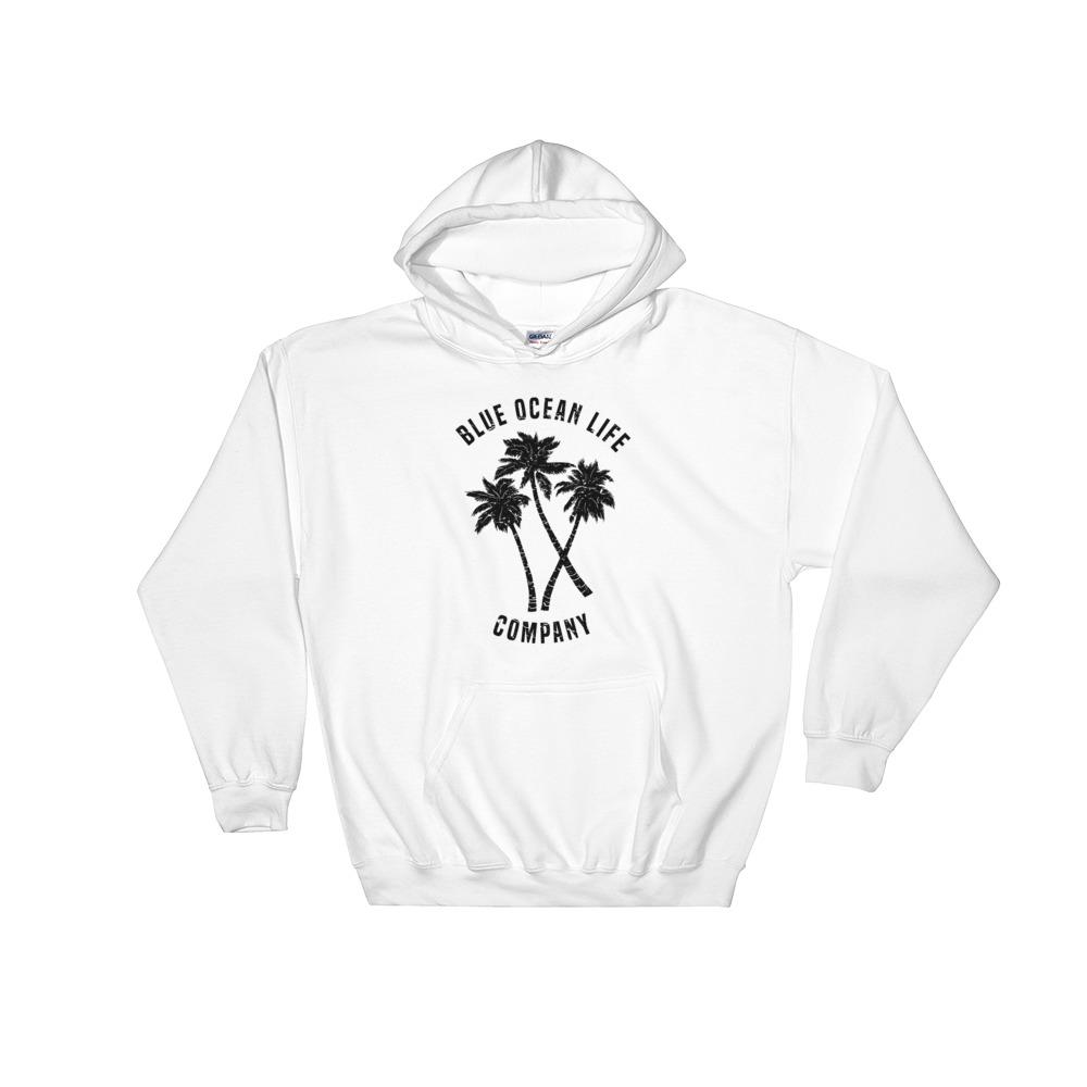 Shop Our Palm Tree Hoodie in Grey, White, or Indigo Blue at ...