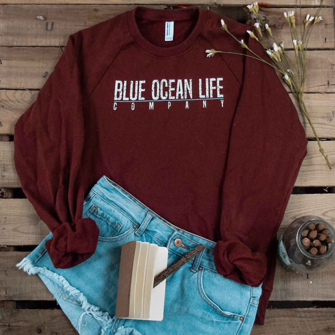 Simple Sweatshirt by Blue Ocean Life