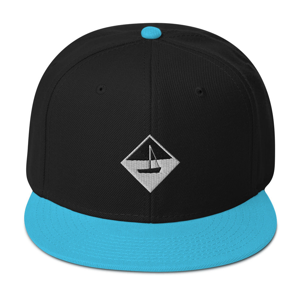 Aqua blue colour cap