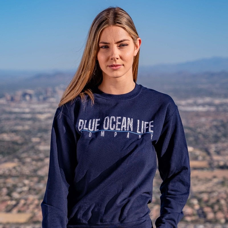 Simple Sweatshirt | Blue Ocean Life
