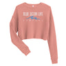Healing Wave Women's Crop Sweatshirt